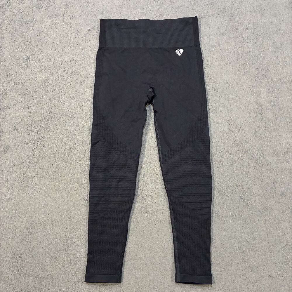 Women's Best Power Black Seamless High Waisted Training Leggings Women's Size M